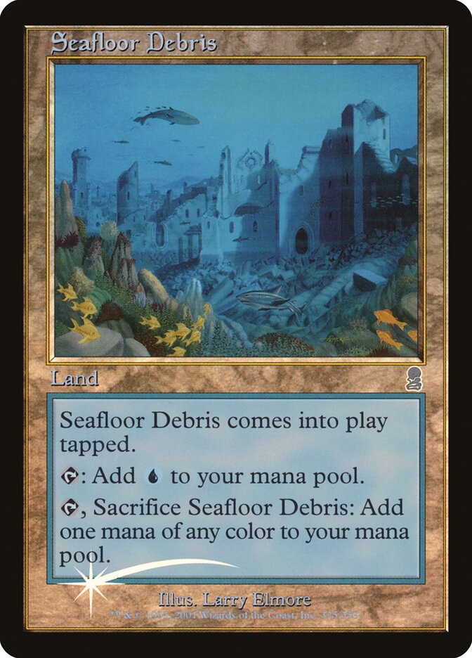 Seafloor Debris card front