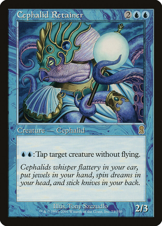 Cephalid Retainer card front