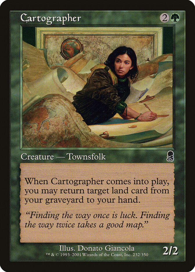 Cartographer card front