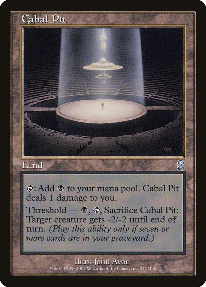 Cabal Pit card front