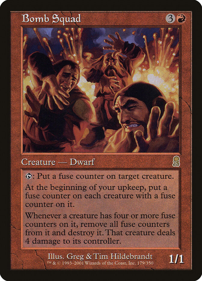 Bomb Squad card front