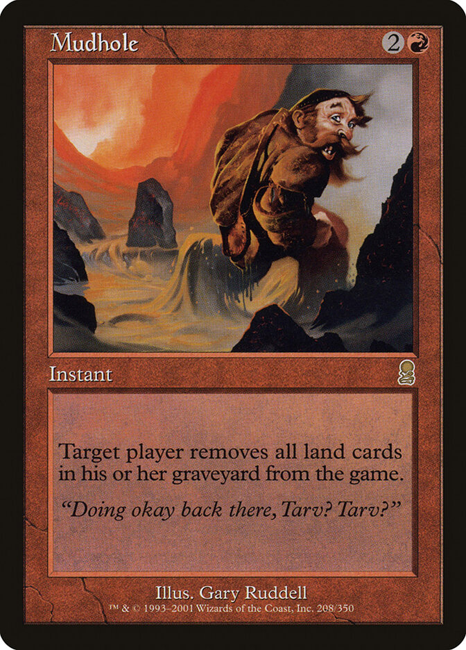 Mudhole card front