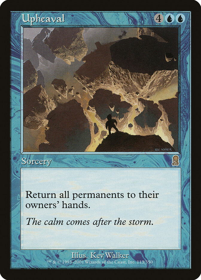 Upheaval card front