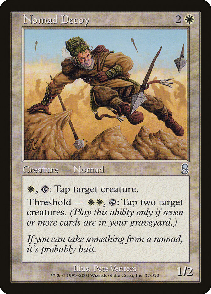 Nomad Decoy card front