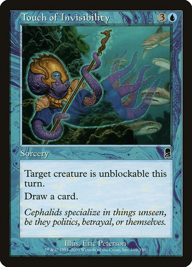 Touch of Invisibility card front