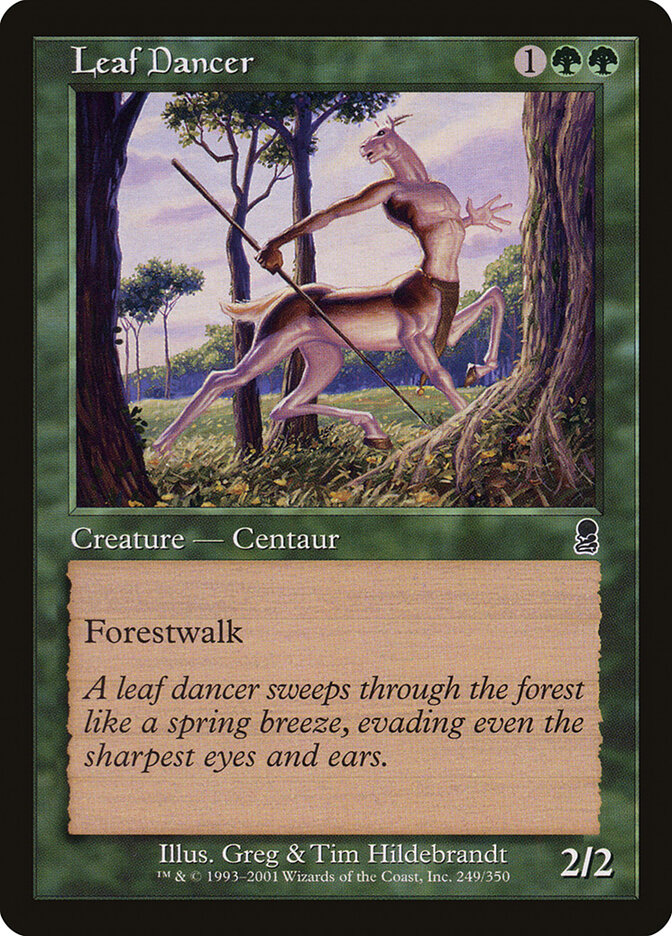 Leaf Dancer card front