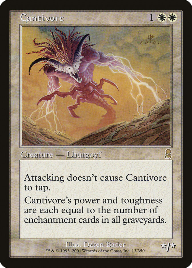 Cantivore card front