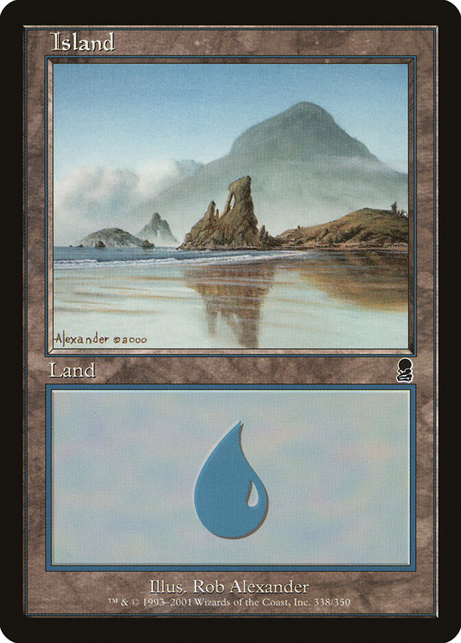 Island card front