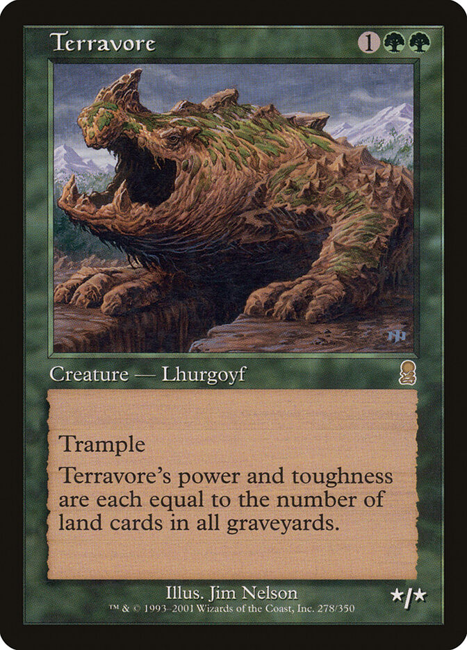 Terravore card front