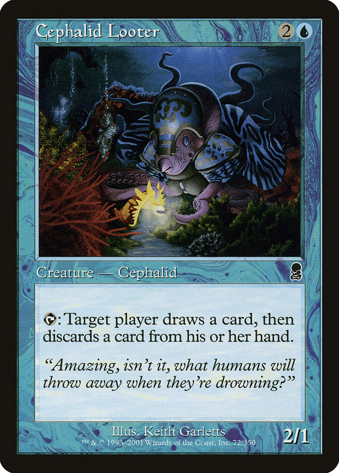 Cephalid Looter card front