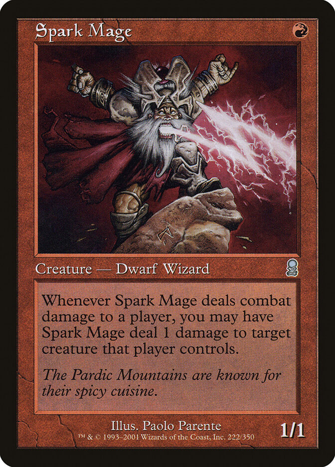 Spark Mage card front