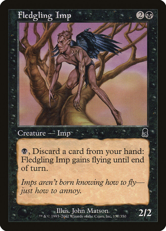 Fledgling Imp card front