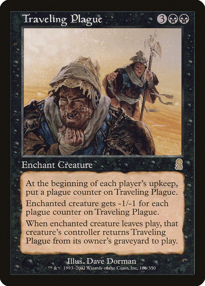 Traveling Plague card front