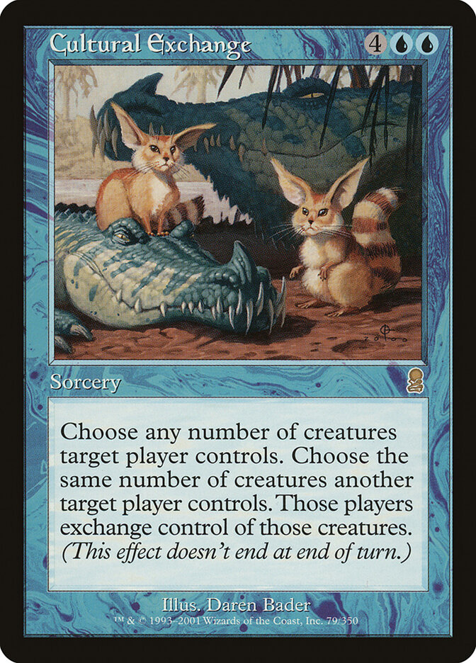 Cultural Exchange card front