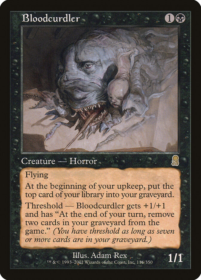 Bloodcurdler card front