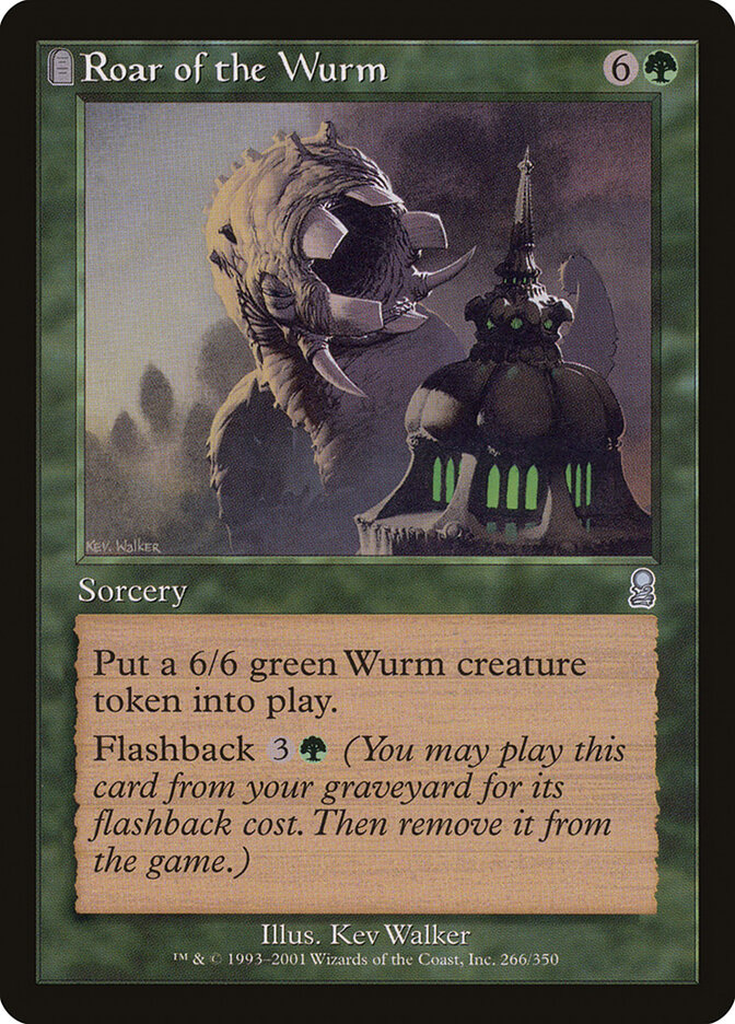 Roar of the Wurm card front