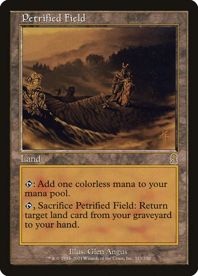Petrified Field card front
