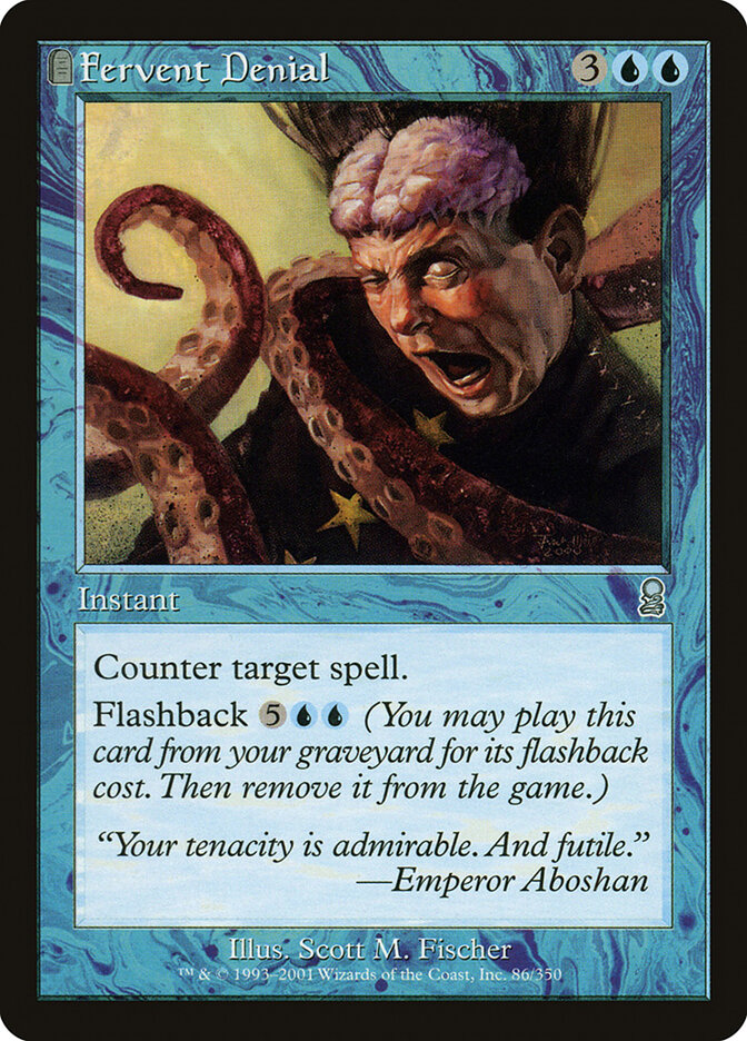 Fervent Denial card front