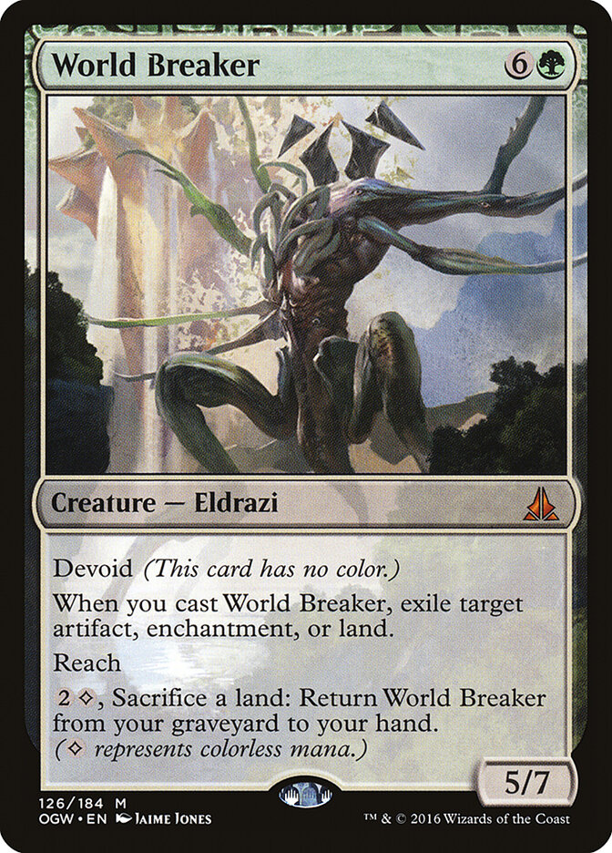 World Breaker card front