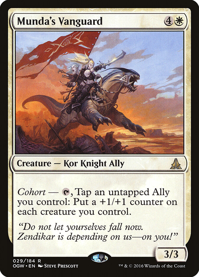 Munda's Vanguard card front