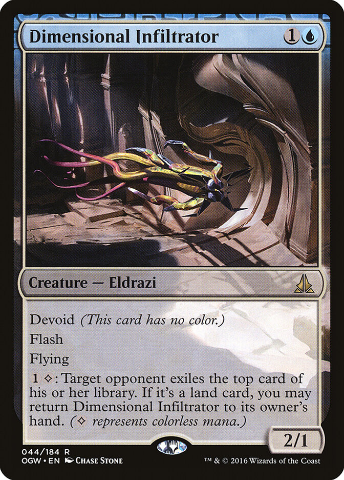 Dimensional Infiltrator card front