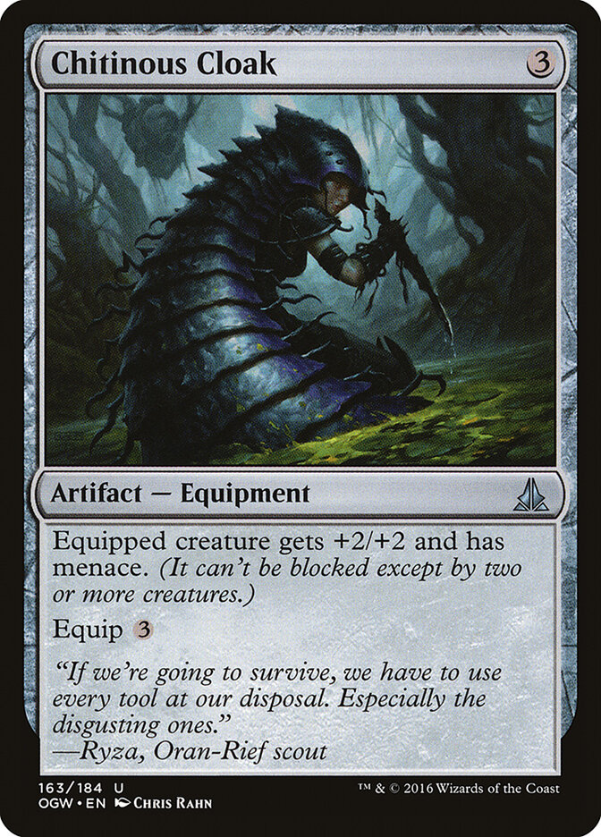 Chitinous Cloak card front