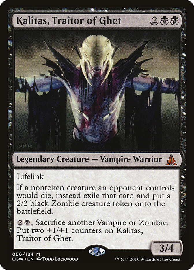 Kalitas, Traitor of Ghet card front