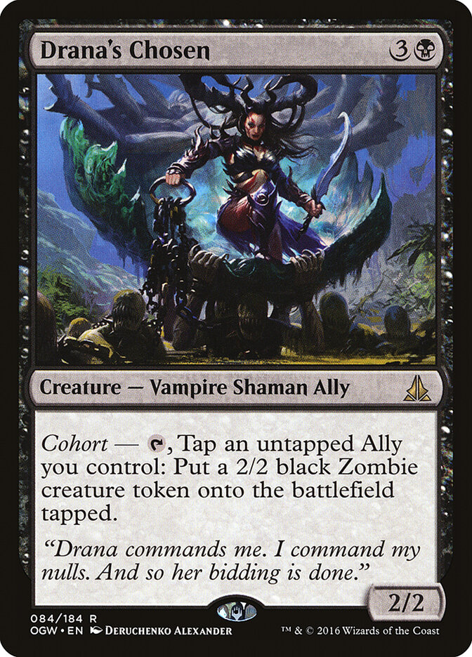 Drana's Chosen card front