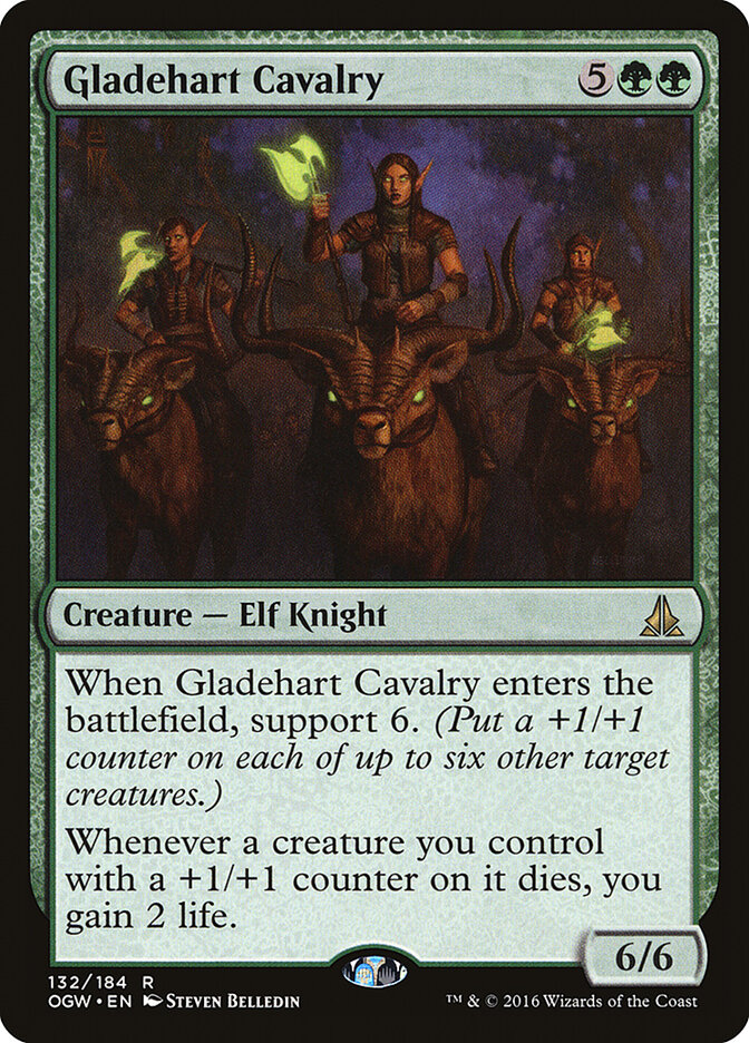 Gladehart Cavalry card front