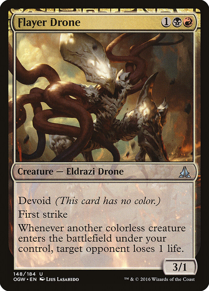 Flayer Drone card front