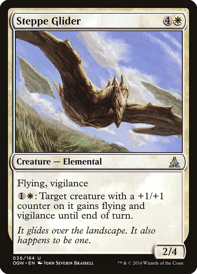 Steppe Glider card front
