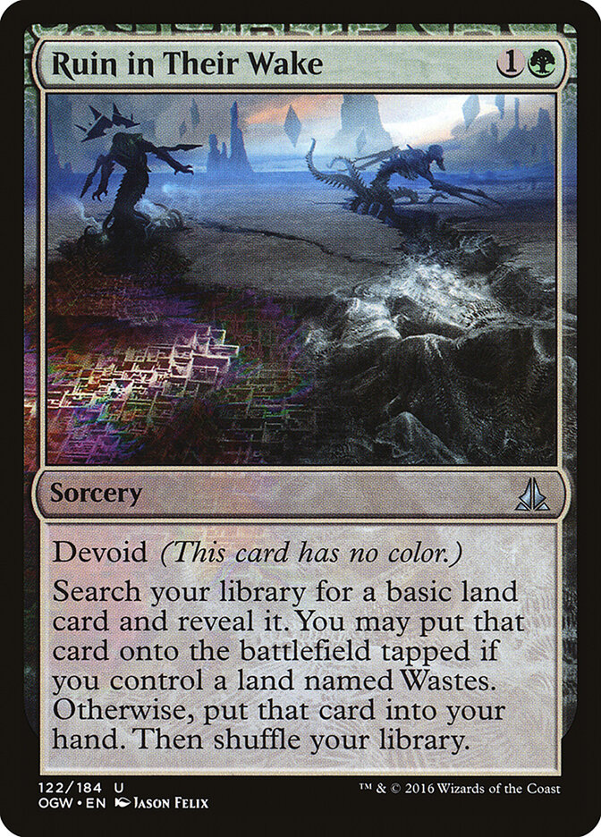 Ruin in Their Wake card front