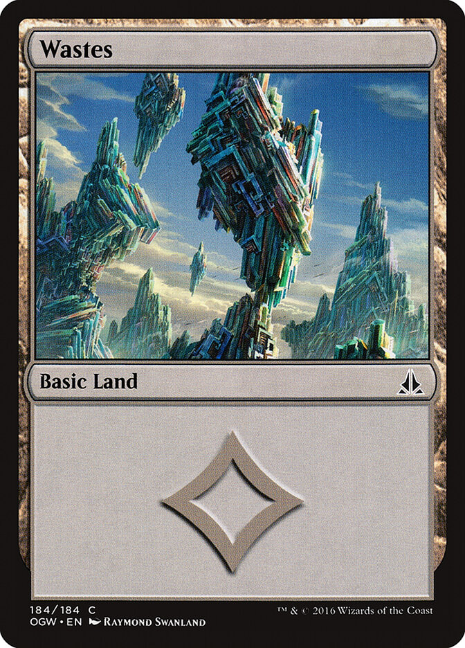 Wastes card front