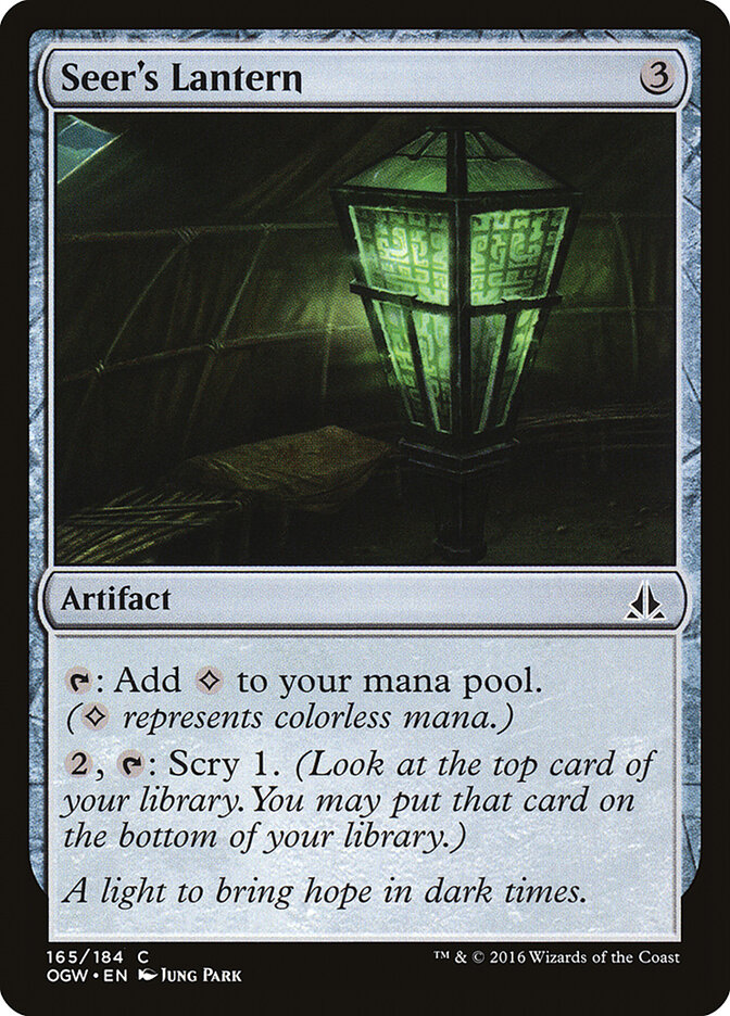 Seer's Lantern card front