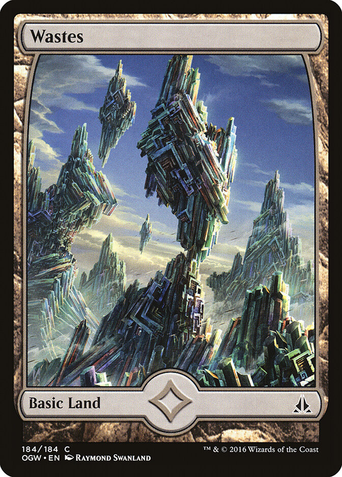 Wastes card front