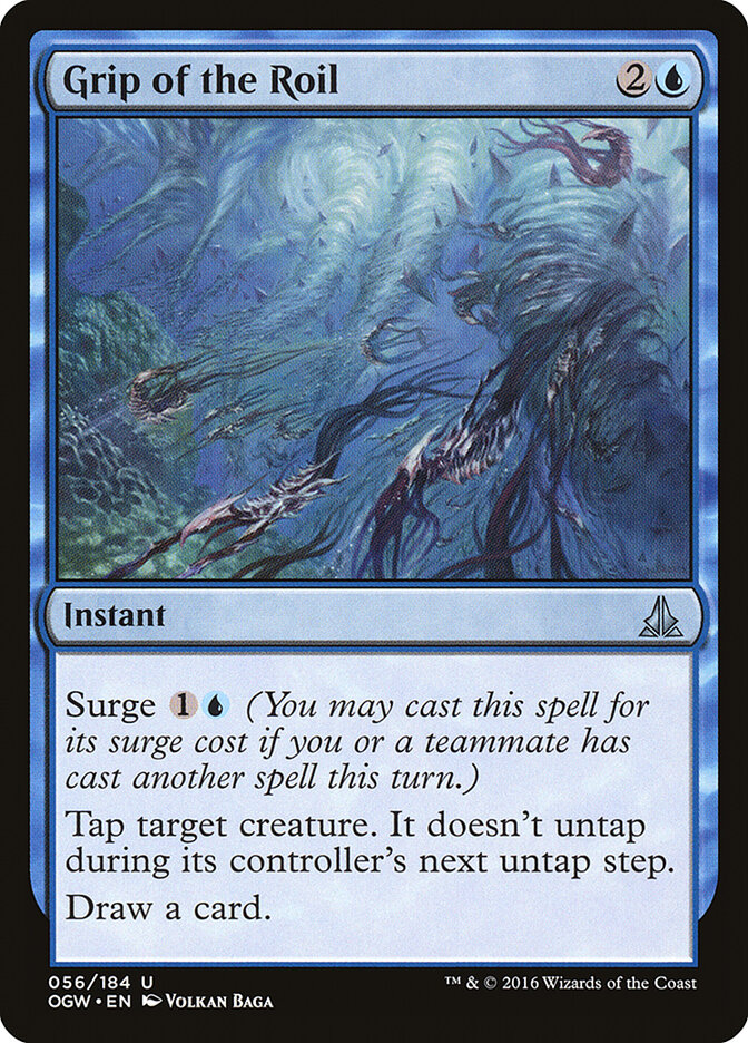 Grip of the Roil card front