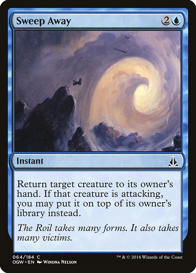 Sweep Away card front