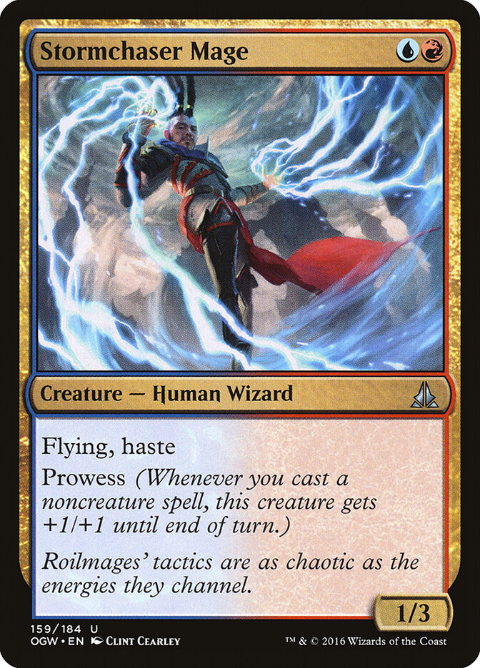 Stormchaser Mage card front