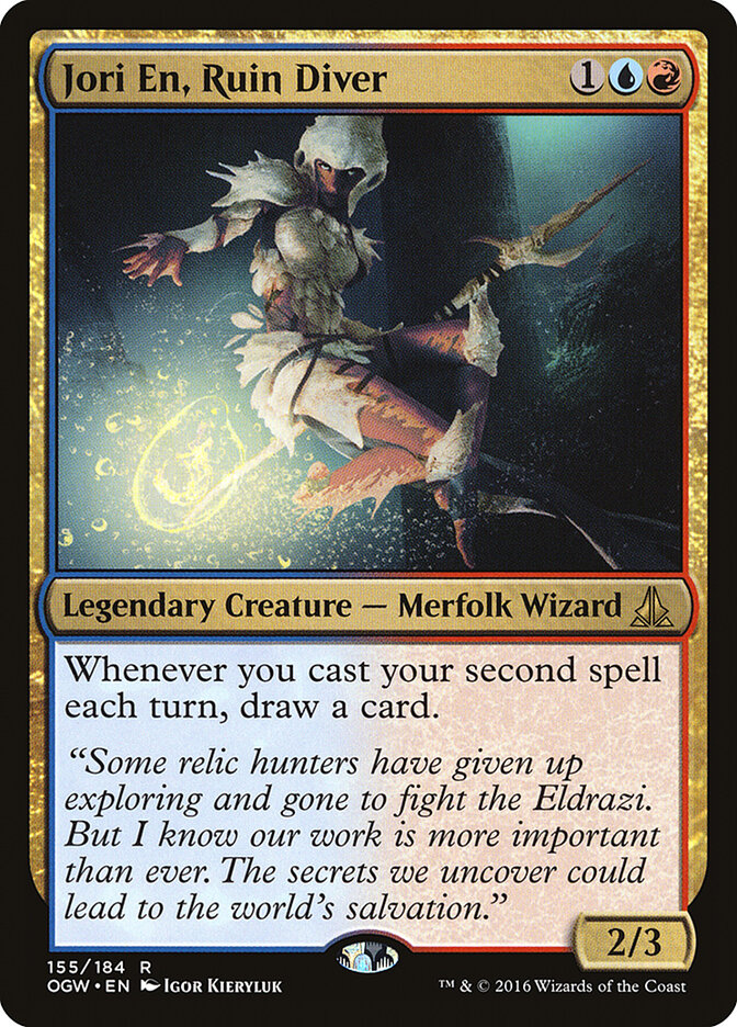 Jori En, Ruin Diver card front