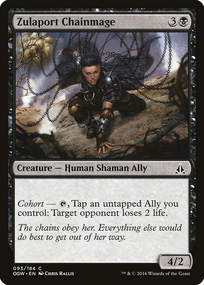 Zulaport Chainmage card front
