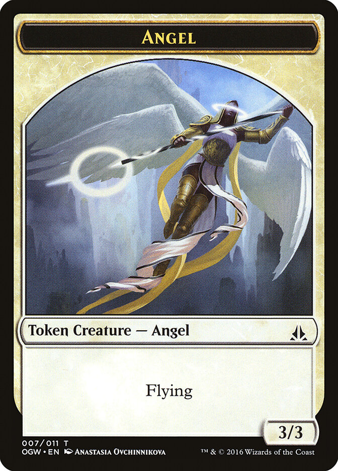 Angel card front