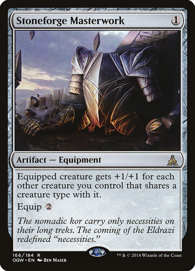 Stoneforge Masterwork card front