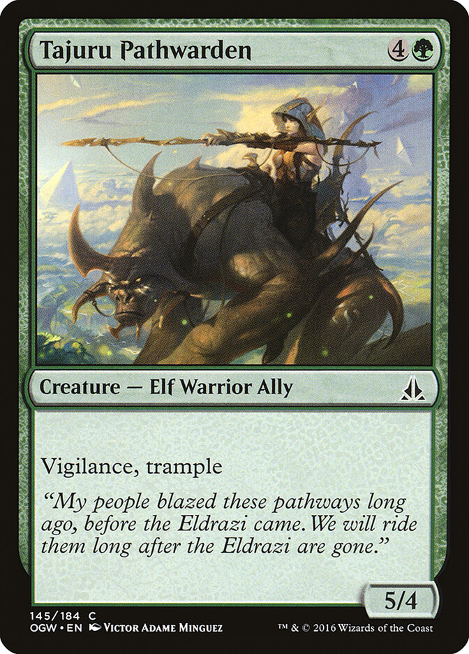Tajuru Pathwarden card front
