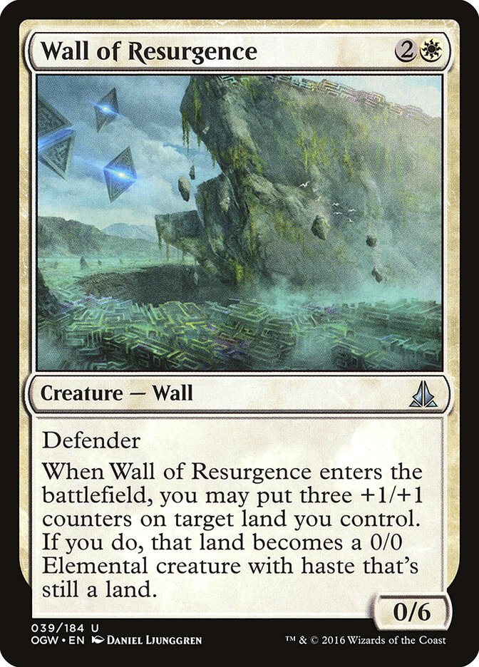 Wall of Resurgence card front
