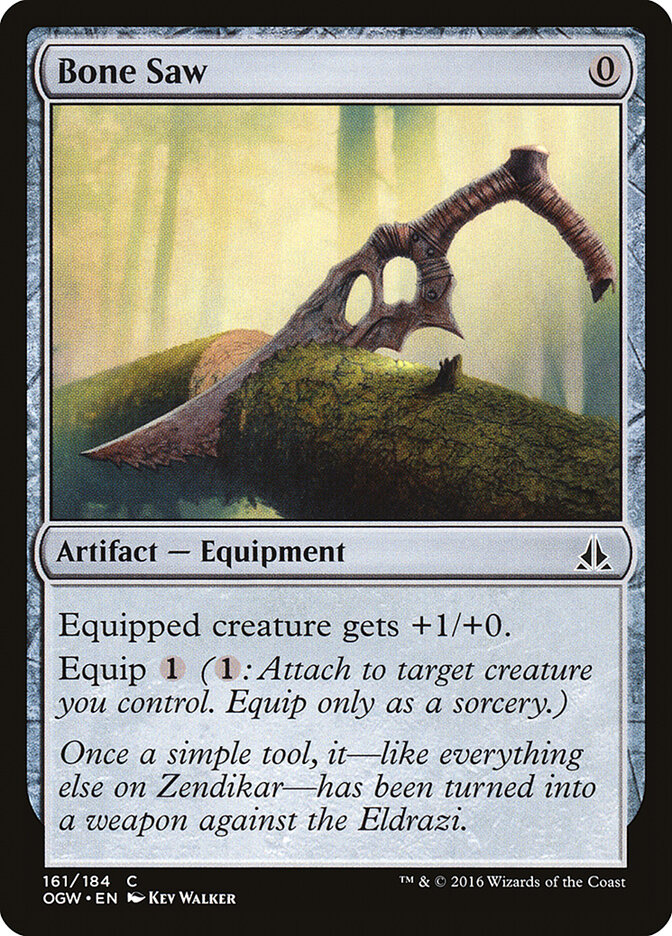 Bone Saw card front