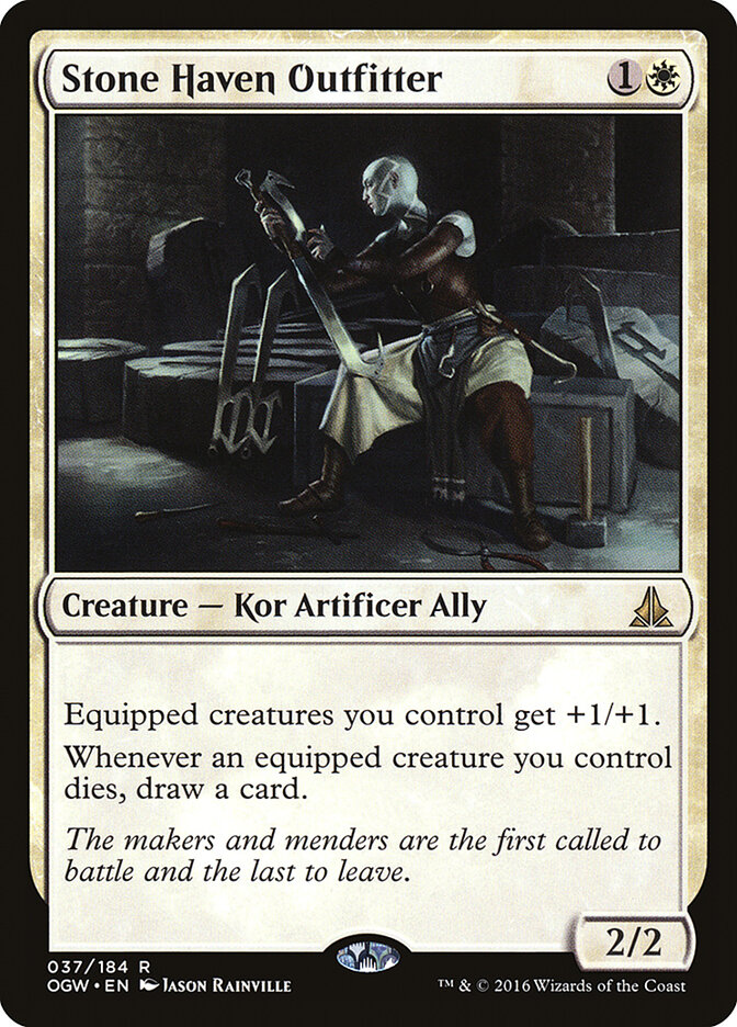 Stone Haven Outfitter card front