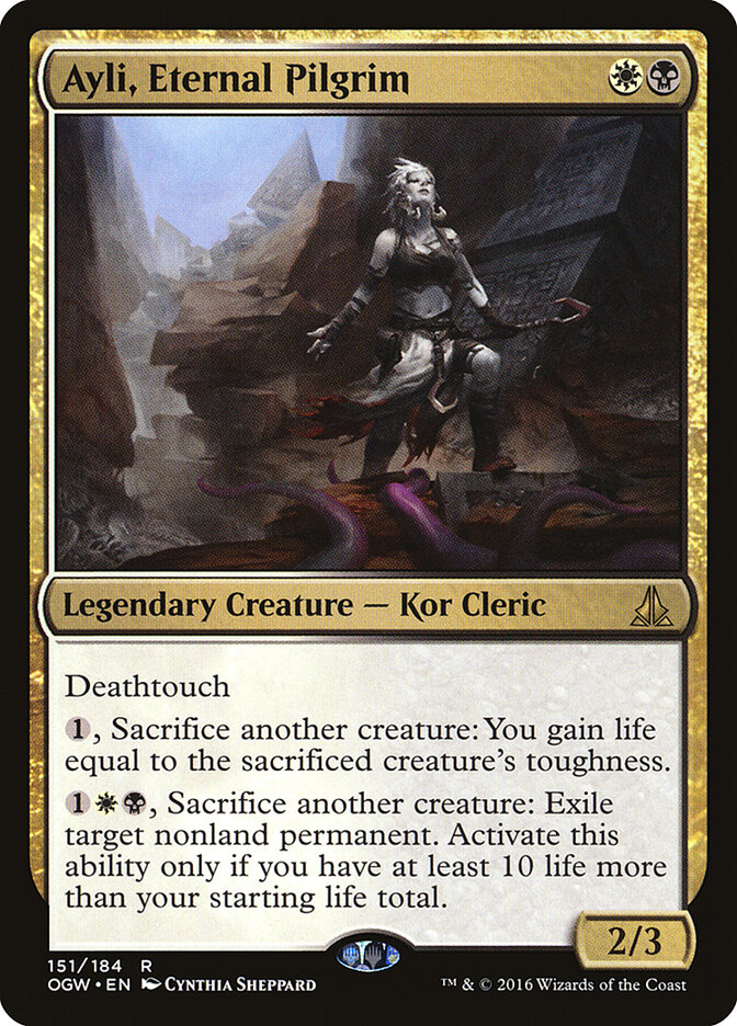 Ayli, Eternal Pilgrim card front
