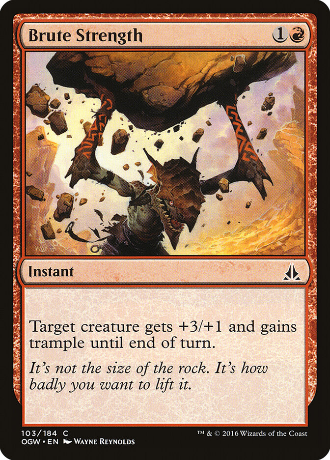 Brute Strength card front