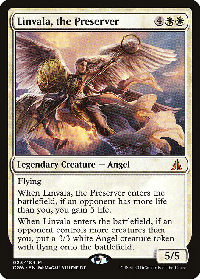 Linvala, the Preserver card front