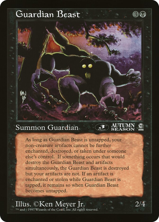 Guardian Beast card front